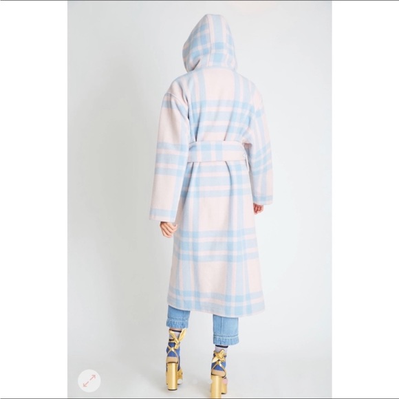 LoveShackFancy Plaid Coat - Picture 4 of 7